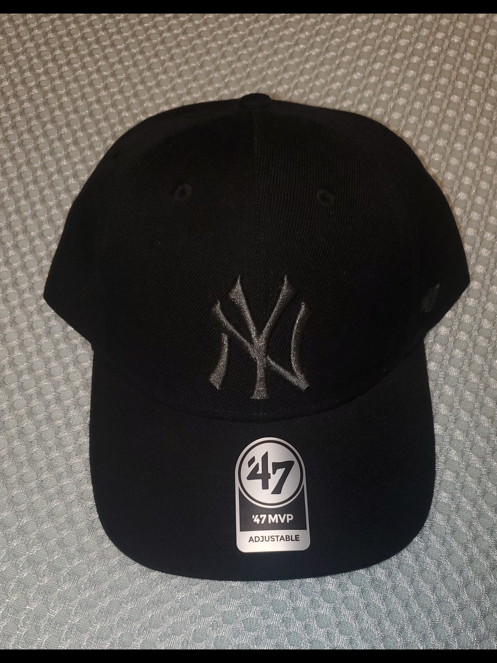 47 Black New York Yankees Embroidered Cap